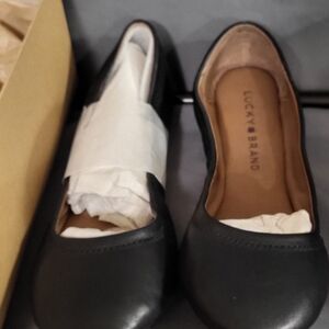 Lucky Brand Women's Black Flats